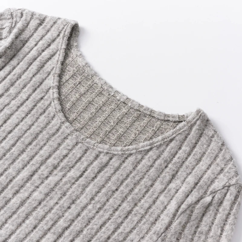 Autumn Allure Knit Dress