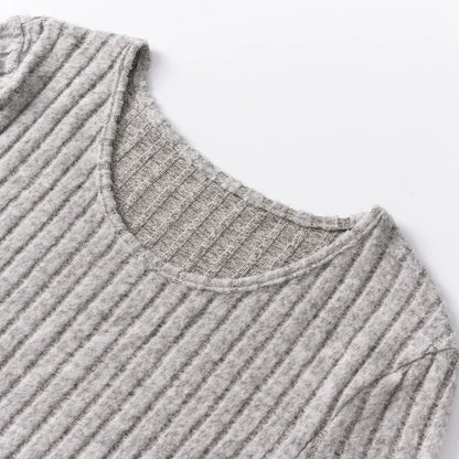 Autumn Allure Knit Dress