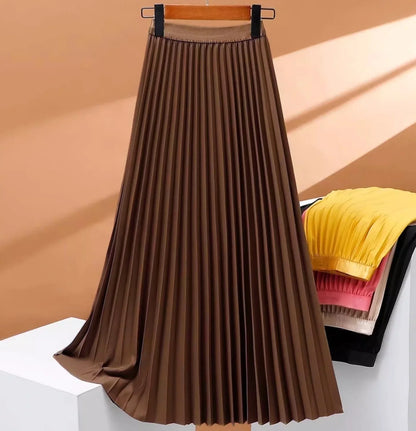 Vintage Grace Pleated Skirt
