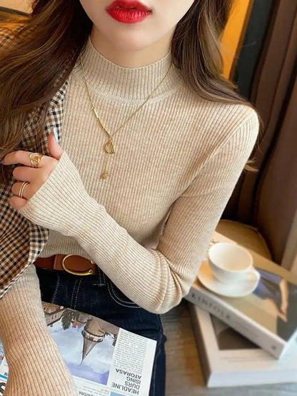 Autumn Elegance Knit Sweater