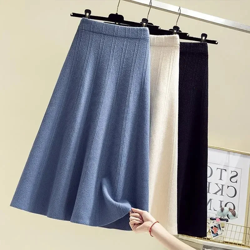 Chic Embrace High-Waist Skirt