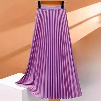 Vintage Grace Pleated Skirt