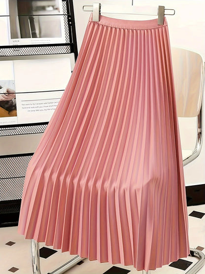 Vintage Grace Pleated Skirt
