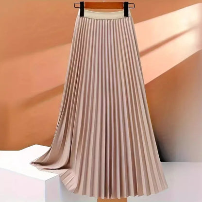 Vintage Grace Pleated Skirt
