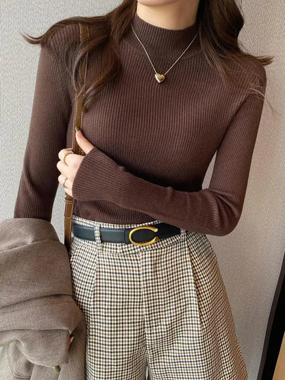 Autumn Elegance Knit Sweater