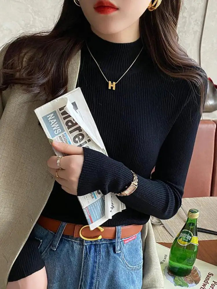 Autumn Elegance Knit Sweater